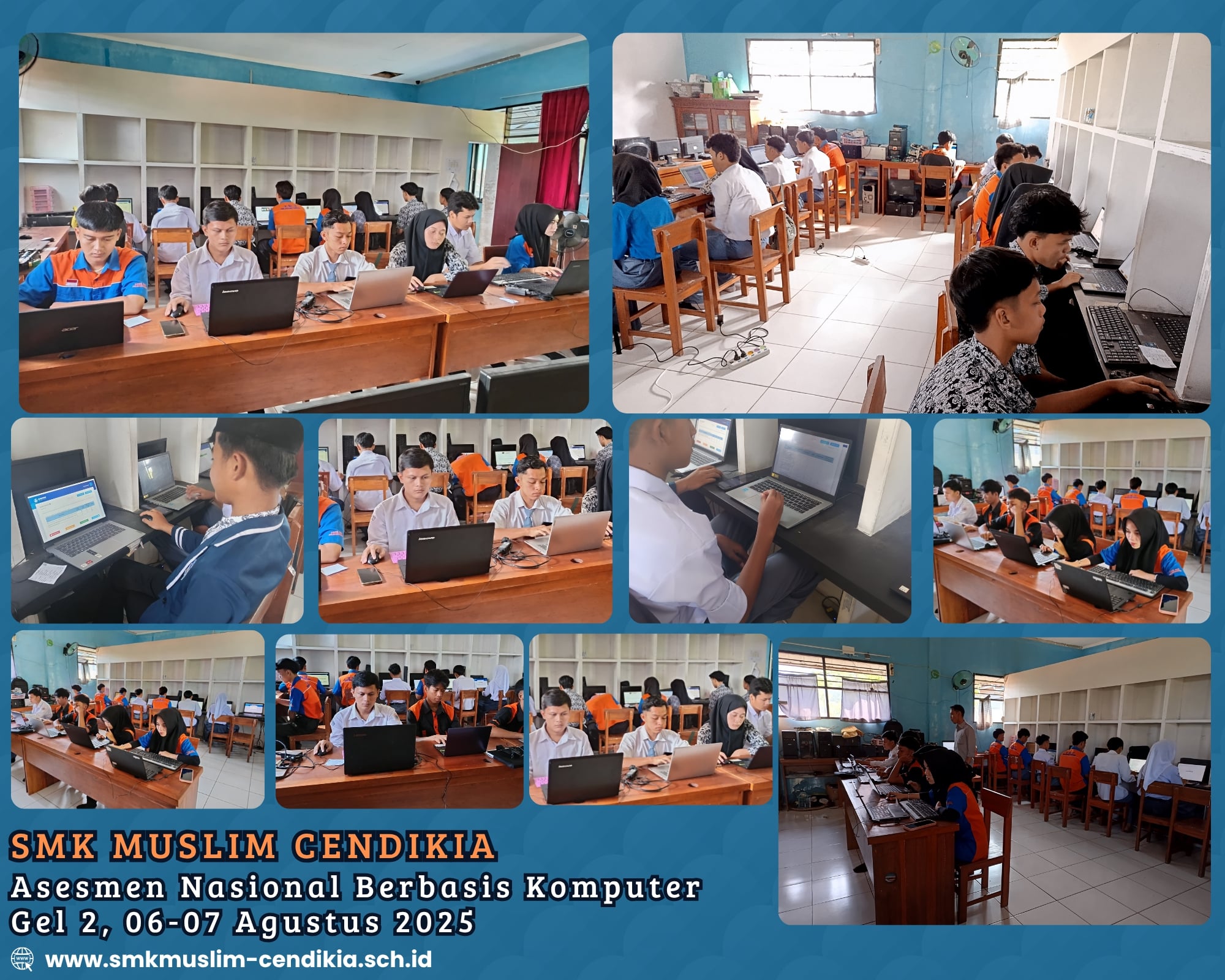 Kegiatan Asesmen/ujian sekolah Media