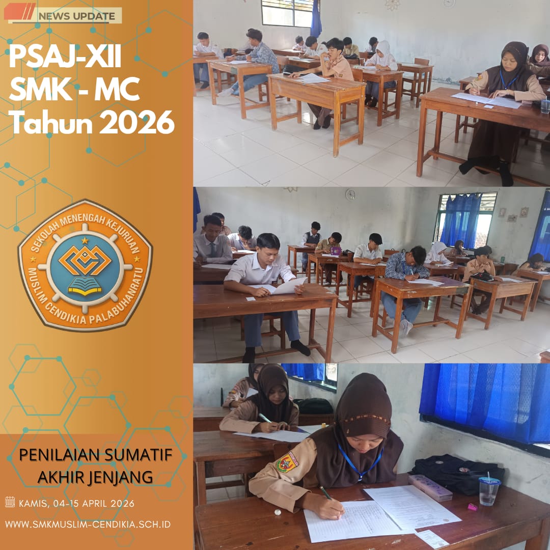 Kegiatan Asesmen/ujian sekolah Media